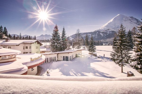 Hotel alpino Karwendel solo per adulti con piste per lo sci di fondo