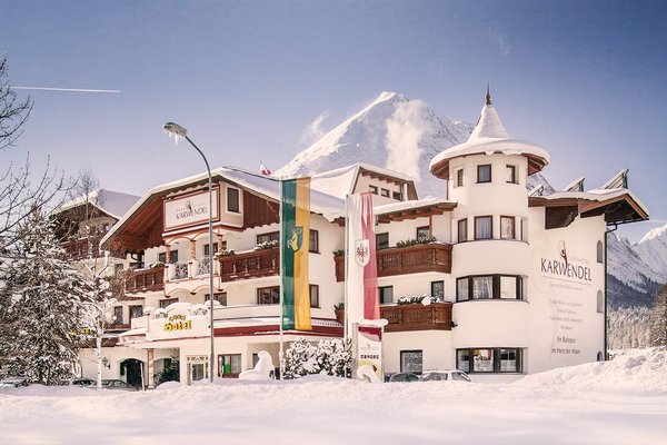 Hotel alpino Karwendel solo per adulti in inverno 