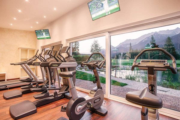 Fitnessraum im Hotel in Seefeld